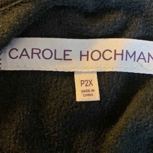 Carole Hochman Silky
Stretch Velour Jogger PJ Set
Black 2X - Picture 3 of 6